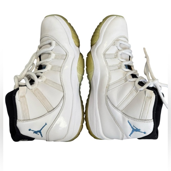 2014 Nike Air Jordan XI Retro 11 Legend Blue sz 8.5 - Picture 10 of 16